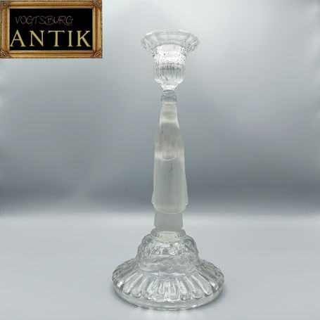 Antik Kerzenständer Madonna aus Portieux