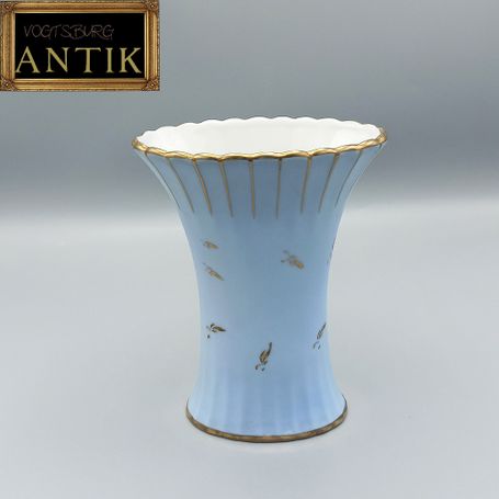 Porzellan Vase Manufacture Couleuvre Frankreich ca 1920.