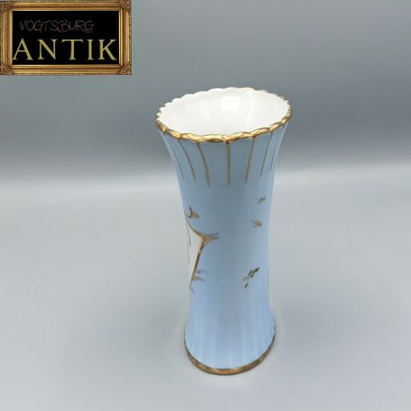 Porzellan Vase Manufacture Couleuvre Frankreich ca 1920.