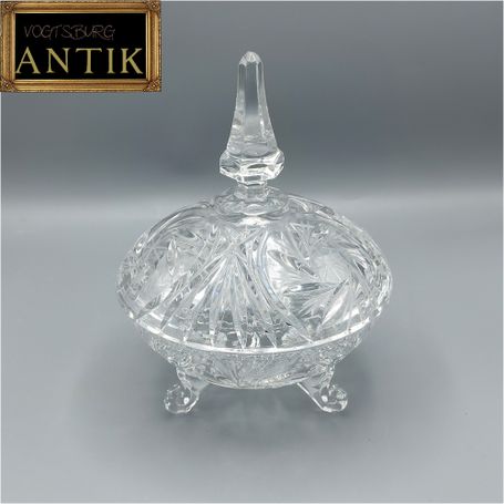 Vintage Bonboniere aus Kristall