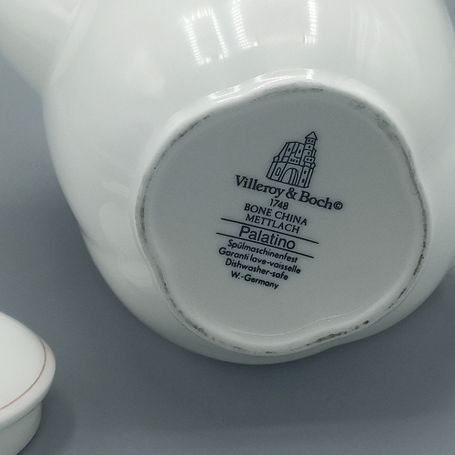 Vintage Porzellan Kaffeekanne "Palatino" von Villeroy&Boch