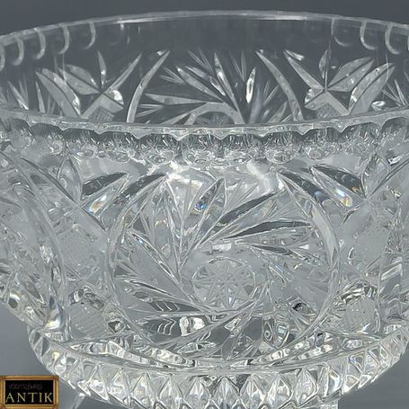 Vintage Bohemia Kristall Schale