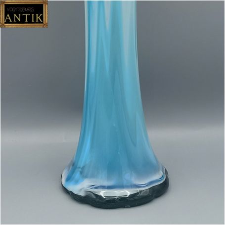 Große grün-blaue Murano-Vase, Italien
