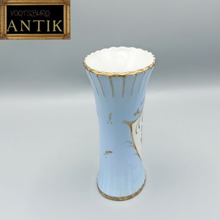 Porzellan Vase Manufacture Couleuvre Frankreich ca 1920.