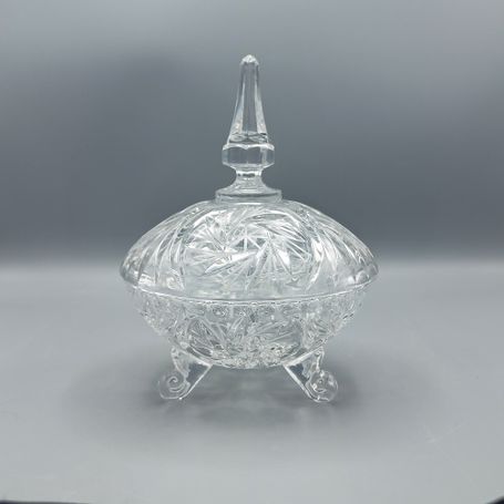 Vintage Bonboniere aus Kristall
