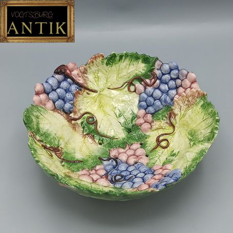 Vintage Obstschale, Obstsieb
Keramik