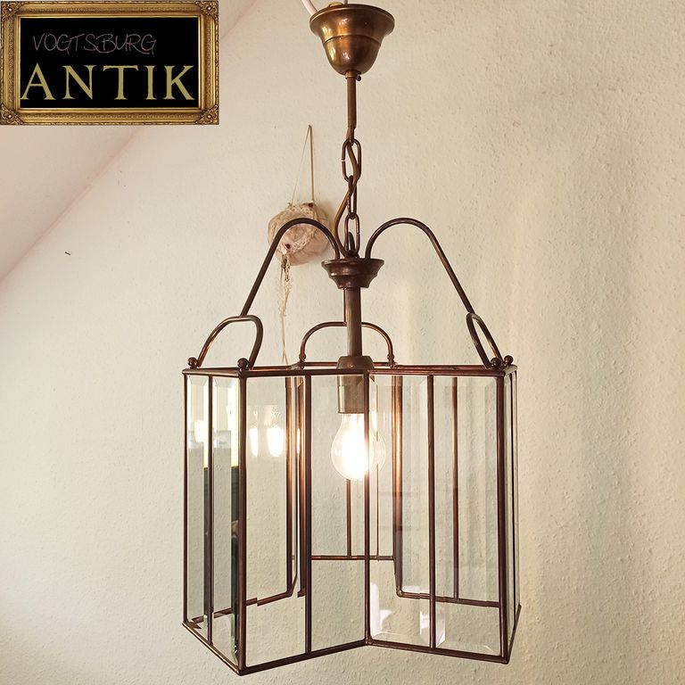 Vintage Deckenlampe Italien 70er Jahre Messing